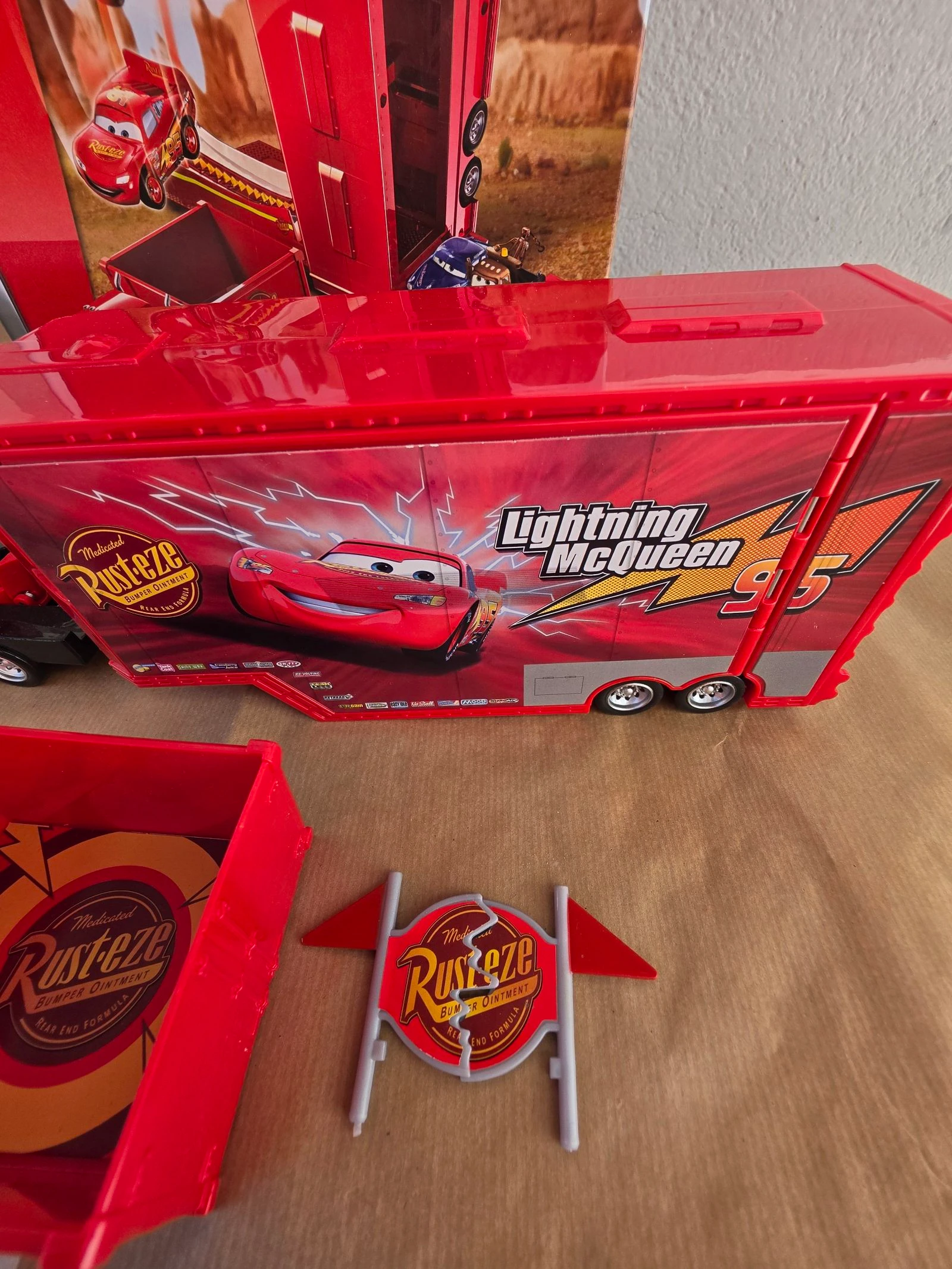 Set de jogo de Carros com caminhão rampa. – photo 3